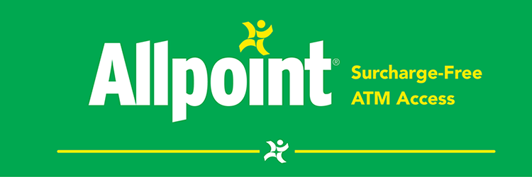 Surcharge Free ATM Allpoint Logo